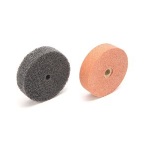 Schleifstein und Bürste 75 mm