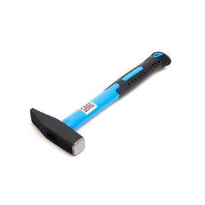 Schlosserhammer mit rutschfestem Fiberglasgriff, 200 g