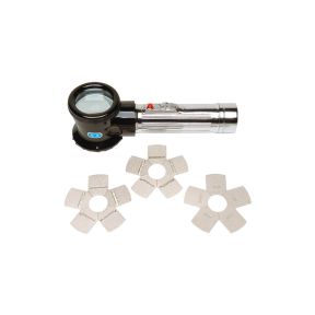 Elcometer 127 Keane-Tator Oberflächenkomparator und Lupe