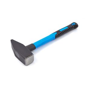 Schlosserhammer mit rutschfestem Fiberglasgriff, 1000 g