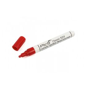 Permanenter Marker Pica 524/40 2-4, rund, rot