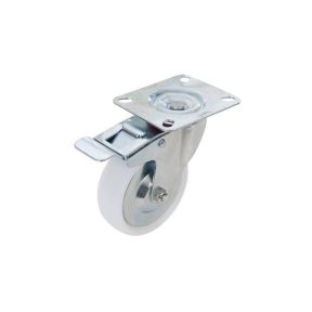 Drehbares Rad mit Bremse 125 mm - 160 kg, Polypropylen