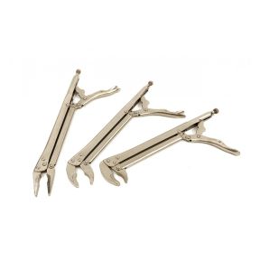 Langgrip-Zangen zum Schweißen 380 mm, 3-teiliges Set