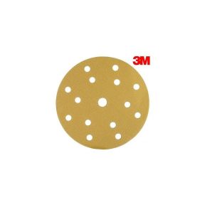 Selbsthaftender Schleifdisk 3M HOOKIT GOLD 255P, 150 mm