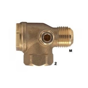 Rückschlagventil 1" W x 1" M für Kolbenkompressor