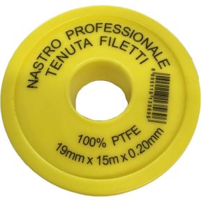 Teflonband PROFI 19 mm x 15 m x 0,2 mm