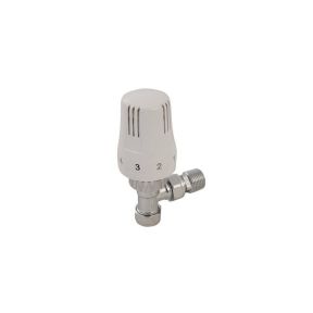 Thermostatisches Heizkörperventil 15 mm, Winkelausführung