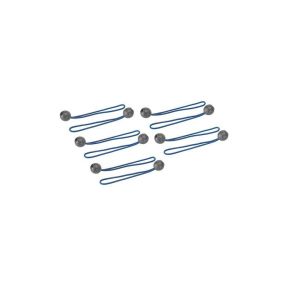Elastisches Seil mit Kugel zum Spannen von Planen und Zelten, 175 mm, 10 Stück