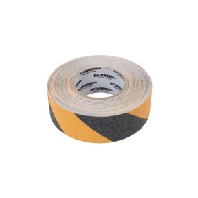 Rutschfester Streifen 50 mm x 18 m, schwarz/gelb