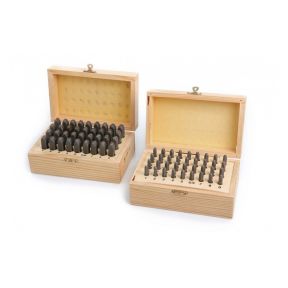 Zahlen- und Buchstabensatz für Fräsen 5 mm, 36-teilig