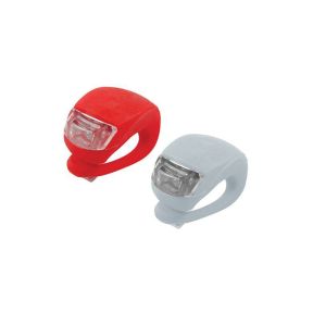 LED-Lampe für Fahrrad, Helm mit Clip, 2 Stück