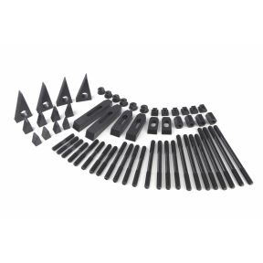 Spannset für Drehmaschine M12, 58-teilig