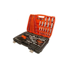 Steckschlüsse 1/4", 3/8" und 1/2", 215-teiliges Set