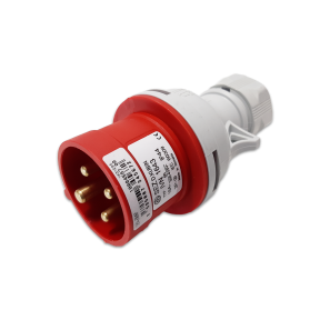 Kabelstecker, Motor 400 V, 16 A, 4-polig