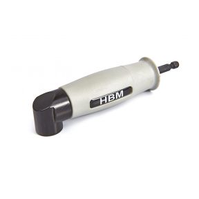 Eckhalter für Schraubendreheraufsätze / Bits, Heavy Duty, 1/4" HEX, 90°, 155 mm