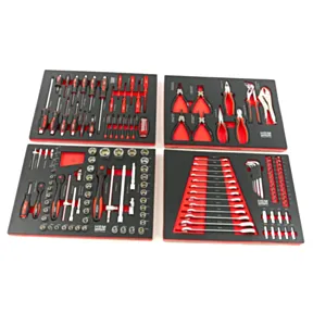 Werkzeugset im Einsatz für Wagen, 54,5 x 39 cm, 154-teilig
