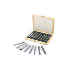 HSS Drehmeißel 10 x 10 mm, 8-teiliges Set