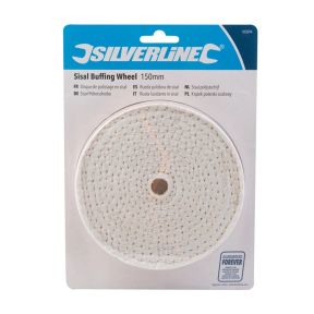 Polierscheibe 150 mm, Sisal, sehr hart