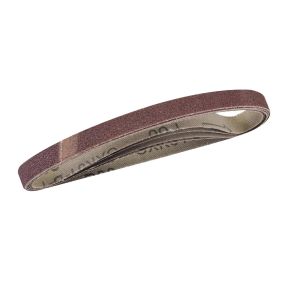 Schleifband 10 x 330 mm, 5-teiliges Set, 80 Körnung