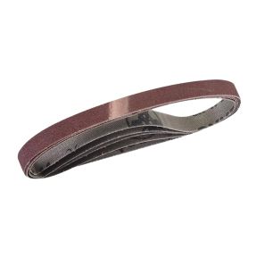 Schleifband 10 x 330 mm, 5-teiliges Set, 120 Körnung