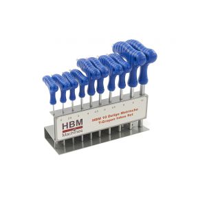 Inbusschlüssel-Satz mit T-Griff, 10-teilig, 2 - 10 mm