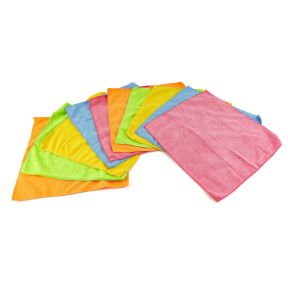 Mikrofaser-Tücher 40 x 40 cm, 10-teiliges Set