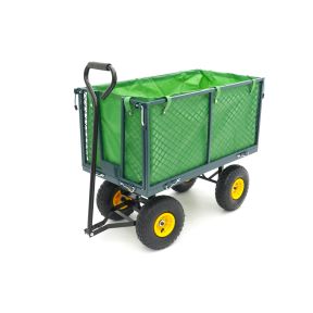 Wagen mit Ladebox 86 x 46 x 38 cm, mit Stofftasche, Tragfähigkeit bis 100 kg