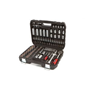 Steckschlüsseleinsätze 1/4" und 1/2" METRISCH, 108-teiliges Set