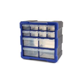 Regal mit 12 Schubladen - Organizer 36 x 17,5 x 19 cm