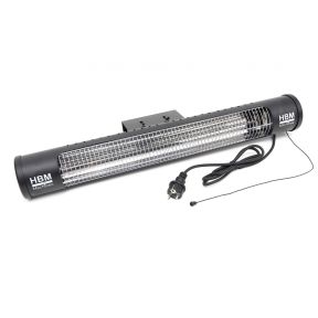 Terrassenheizer, elektrisch, 1200 Watt 2-stufig - AUSVERKAUF