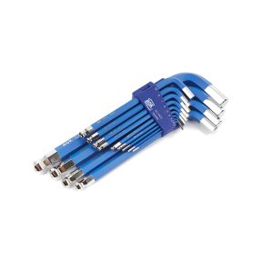 Inbus-Schlüssel mit Magnet, lang, 2-19 mm, 13-teiliges Set