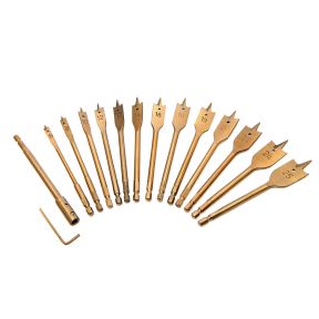 HSS Holzbohrer 6 - 25 mm, flach - 14-teiliges Set