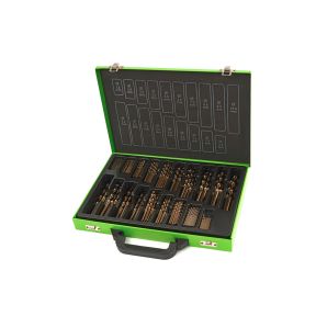 HSS Bohrer mit 5% Kobalt 1 - 10 mm, 140-teiliges Set