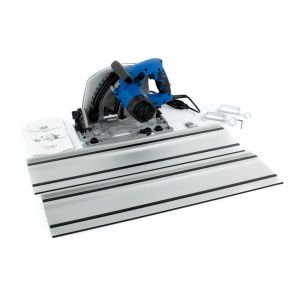 Tauchkreissäge 1400 W mit Führung 2 x 700 mm