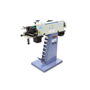 Band-Schleifmaschine zur Herstellung von Rohrabschnitten 20 - 76 mm mit 7 Walzen