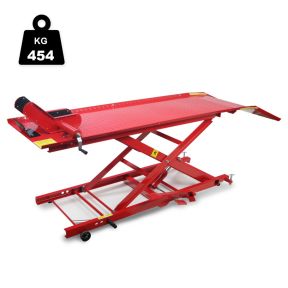 Hydraulischer Hebetisch 200 für Motorräder, 450 kg, rot