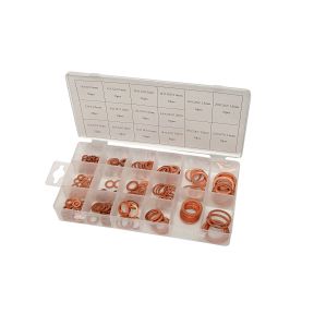 Set aus Kupferdichtungen, 205 Teile