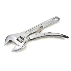 Verstellbarer Gabelschlüssel mit Verriegelung, 250 mm, Maulweite 30 mm