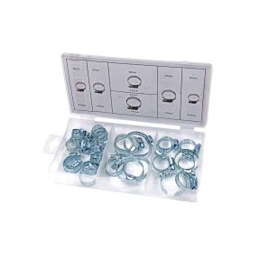 Set von Rohrschellen, 25-teilig
