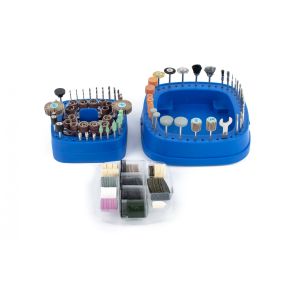 Schleif-, Polierstopfen und Bohrer für Multitool, 276-teiliges Set