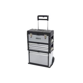 Werkzeugkoffer mit Rollen, 3-teiliges Set