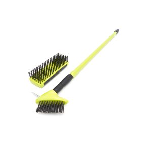 Teleskopische Unkrautbürste, 3-teiliges Set, 80 - 140 cm