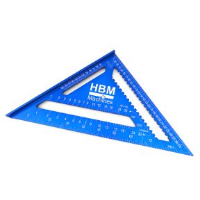 Alu-Dreiecksmaß, Winkelmesser und Winkel, 305 mm