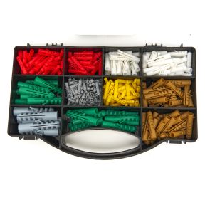Wandstecker im Organizer, 330-teiliges Set