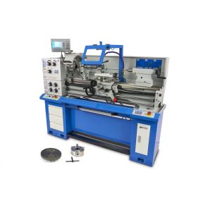 Metall-Drehmaschine 360 x 1000 mit 3-Achsen-LCD-System für digitale Ablesung