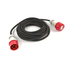 Elektrische Verlängerung 5G1,5 mm, 10 m, 400 V, 16 A, 5-polig
