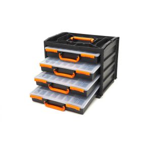 Koffer mit 5 Schubladen - Organizer 38 x 27 x 31 cm