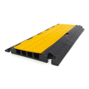 Kabelbrücke / Verkehrsleitungsschutz für Kabel mit 4 Kanälen, 80 cm