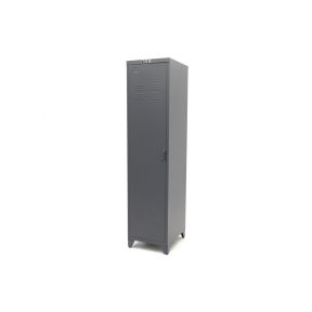 Metallkleiderschrank, grau, 43 x 50 x 180 cm, Spind/Loker