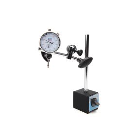 Magnetständer mit Messuhr, Obm. 10 mm, Nat. 0,01 mm